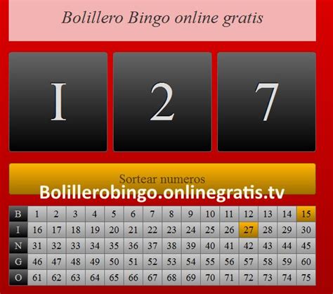 bolillero para bingo virtual.